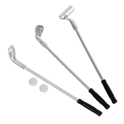 Garneck 1Satz Miniaturgolf Set Für Puppenhäuser Golfclubs Und Bälle Zubehör Für Realistische Miniaturszenen Und Kreative Spielmöglichkeiten Garneck 1Satz Miniaturgolf Set Für Puppenhäuser Golfclubs Und Bälle Zubehör Für Realistische Miniaturszenen Und Kreative Spielmöglichkeiten von Garneck