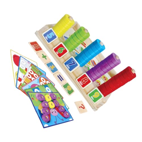 Garneck 1Satz Multifunktionales Arithmetisches Puzzle für Holzbausteine Kreativität Problemlösungsfähigkeiten und Hand Augen Koordination für Jungen Garneck 1Satz Multifunktionales Arithmetisches Puzzle für Holzbausteine Kreativität Problemlösungsfähigkeiten und Hand Augen Koordination für Jungen von Garneck