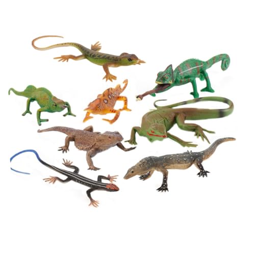 Garneck 1Satz Pädagogisches Lernspielzeug Eidechsen Modell Für Realistischen Tiermodellen Für Bildungszwecke Und Dekoration Im Kinderzimmer Oder Garten Garneck 1Satz Pädagogisches Lernspielzeug Eidechsen Modell Für Realistischen Tiermodellen Für Bildungszwecke Und Dekoration Im Kinderzimmer Oder Garten von Garneck
