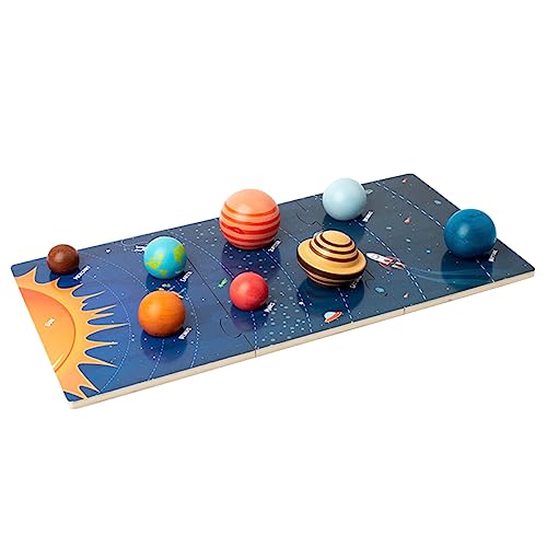 Garneck 1Satz Planeten Puzzle Lernsystem für Holzpuzzle mit Planeten für Raumspielzeug Fördert Kreativität Sonnensystem für Kleine Astronauten Garneck 1Satz Planeten Puzzle Lernsystem für Holzpuzzle mit Planeten für Raumspielzeug Fördert Kreativität Sonnensystem für Kleine Astronauten von Garneck