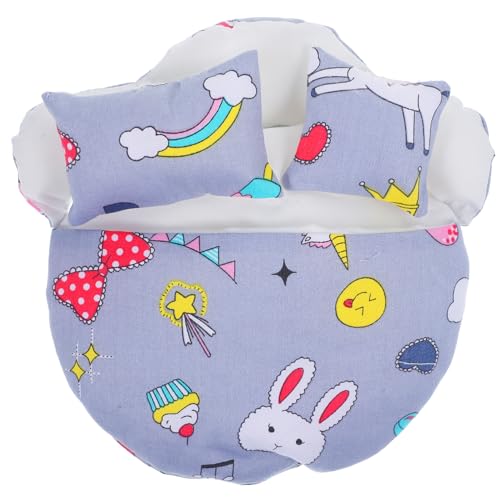 Garneck 1Satz Puppenschlafsack aus Weichem für Miniaturpuppen Kompakte und Praktische Schlafsack Dekoration Wiederverwendbar für Indoor Spielbereiche und Puppenaccessoires Garneck 1Satz Puppenschlafsack aus Weichem für Miniaturpuppen Kompakte und Praktische Schlafsack Dekoration Wiederverwendbar für Indoor Spielbereiche und Puppenaccessoires von Garneck
