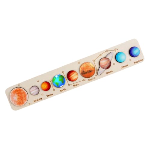 Garneck 1Satz Puzzle für Sonnensystem Planeten Matching Board Holzpuzzle Kognitiven Fähigkeiten Pädagogisches für Kreatives Lernen Garneck 1Satz Puzzle für Sonnensystem Planeten Matching Board Holzpuzzle Kognitiven Fähigkeiten Pädagogisches für Kreatives Lernen von Garneck