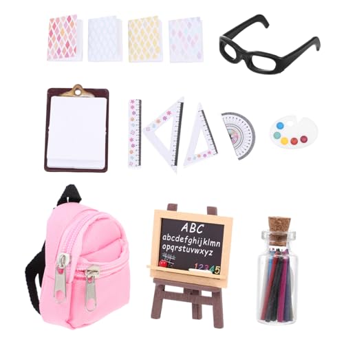 Garneck 1Satz Schulrucksack Interaktives Für Puppenhäuser Robustes Und Kunststoffdesign Lebensechte Details Kreative Und Kindergartenaktivitäten Garneck 1Satz Schulrucksack Interaktives Für Puppenhäuser Robustes Und Kunststoffdesign Lebensechte Details Kreative Und Kindergartenaktivitäten von Garneck