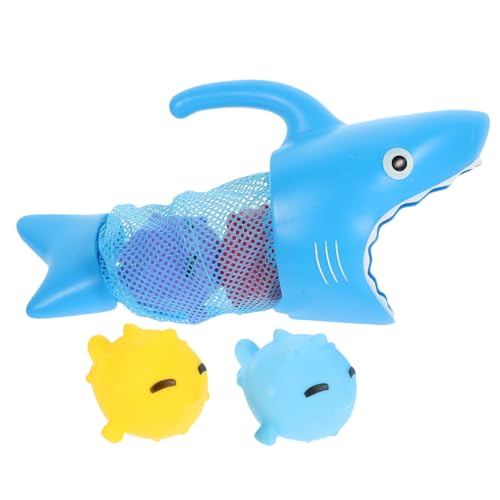 Garneck 1Satz Wasserspielzeug für Lustiges Badespielzeug mit Cartoon Fischdesign Fördert die Hand Auge Koordination und Gleichgewicht für Badewanne oder Pool Perfektes von Garneck