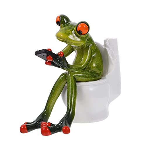 Garneck Elegante Froschfigur Aus Kunstharz Perfekte Schreibtischdekoration Und Stifthalter Als von Garneck