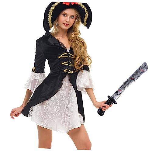 Garneck 1Stück Halloween Blutige Messer Gruselige Requisite für Dekoration Zubehör für Piraten Fasching und Spukhaus von Garneck