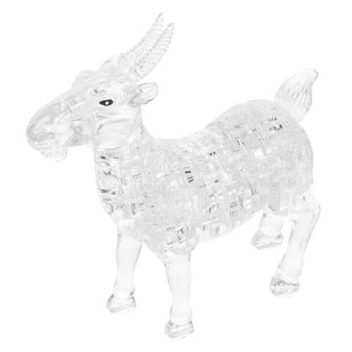 Garneck 1Stück Kristall Puzzle Ziege Selbstmontage Tier Kreatives Geburtstagsgeschenk Elegantes Design für Wohnzimmer Büro und Langlebig Garneck 1Stück Kristall Puzzle Ziege Selbstmontage Tier Kreatives Geburtstagsgeschenk Elegantes Design für Wohnzimmer Büro und Langlebig von Garneck