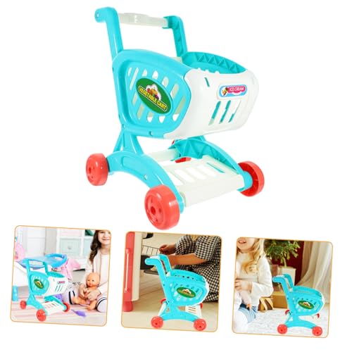 Garneck 1Stück Mini Einkaufswagen Für Simulierter Einkaufswagen Aus Hochwertigem Fördert Kreatives Rollenspiel Und Praktische Fähigkeiten Für Jungen von Garneck