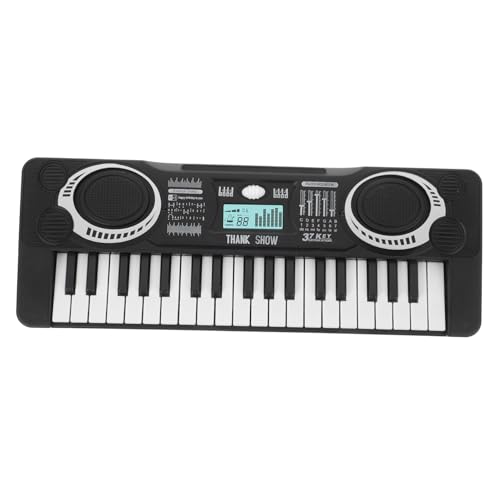 Garneck 1Stück Piano Multifunktionale Tasten Elektronische Klavier Orgel Musik Lernspielzeug für Fördert Hand Auge Koordination Tragbares Design Schwarz Garneck 1Stück Piano Multifunktionale Tasten Elektronische Klavier Orgel Musik Lernspielzeug für Fördert Hand Auge Koordination Tragbares Design Schwarz von Garneck