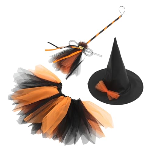 Garneck 1satz Halloween Hexen Kostümset Für Teiliges Set Mit Hexenhut Kleid Und Besen Für Rollenspiele Themenpartys Und Bühnenaufführungen Garneck 1satz Halloween Hexen Kostümset Für Teiliges Set Mit Hexenhut Kleid Und Besen Für Rollenspiele Themenpartys Und Bühnenaufführungen von Garneck