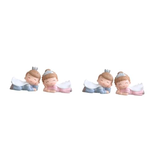 Garneck 2 Sätze Ornamente Figuren Auto Zarte Figuren Schmücken Geburtstagstorte Schmuck Cartoon Kuchen Ornamente Kuchen Backen Ornament Figuren Kuchen Harz 2 Stücke * 2 von Garneck
