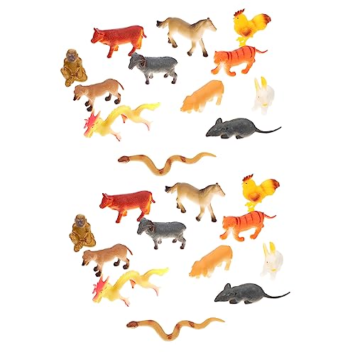 Garneck Tierkreiszeichen Spielzeug 2 Stück Tiermodell Figuren für Kinder Lebensechte Simulationstier Dekoration Pädagogisches Tierlernspielzeug für Tisch und Zimmerdekoration Garneck Tierkreiszeichen Spielzeug 2 Stück Tiermodell Figuren für Kinder Lebensechte Simulationstier Dekoration Pädagogisches Tierlernspielzeug für Tisch und Zimmerdekoration von Garneck