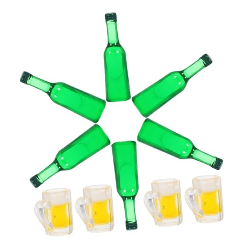 Garneck 2 Satz Miniatur-Food-Spiel Requisiten Zubehör Getränke winzige Bierkrüge aus Kunstharz bierbecher Modell dekore Desktop-Mini-Bierflaschenkrüge Mini-Bierkrüge Green Garneck 2 Satz Miniatur-Food-Spiel Requisiten Zubehör Getränke winzige Bierkrüge aus Kunstharz bierbecher Modell dekore Desktop-Mini-Bierflaschenkrüge Mini-Bierkrüge Green von Garneck