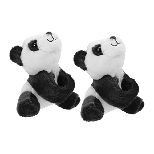 Garneck 2 Stck. Plüsch Panda Schnapparmband Kuscheltier Partyarmband für Geburtstagsfeiern Themen und Schulveranstaltungen Sicher und Einfach Garneck 2 Stck. Plüsch Panda Schnapparmband Kuscheltier Partyarmband für Geburtstagsfeiern Themen und Schulveranstaltungen Sicher und Einfach von Garneck