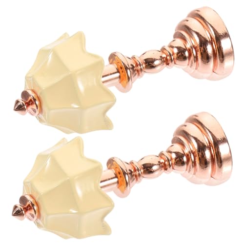 Garneck 2 Stck. Puppenstuben-tischlampe Zubehör Für Puppenhäuser Miniatur Bett Winzig Nachttisch Mini -tischlampe Mini-schreibtischlampe Mini-tischleuchte Eisen Garneck 2 Stck. Puppenstuben-tischlampe Zubehör Für Puppenhäuser Miniatur Bett Winzig Nachttisch Mini -tischlampe Mini-schreibtischlampe Mini-tischleuchte Eisen von Garneck