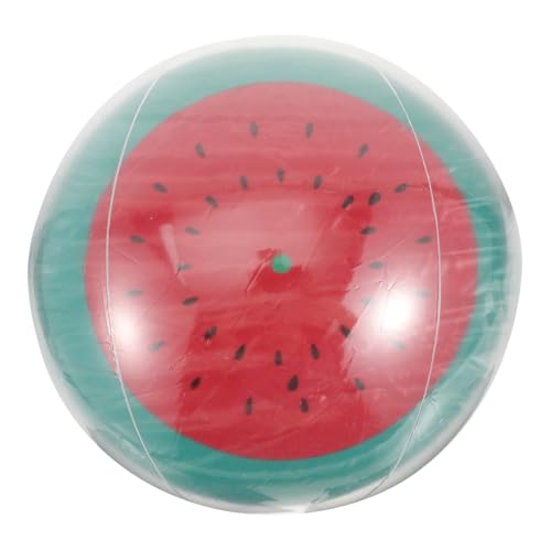Garneck 2 Stck. Pvc-wasserball- Aufblasbare Bälle Strand Riese Wasserbälle Aufblasen Für Schwimmbad Wassermelone Wasserball Aufblasbarer Ball Hochwertiges Umweltschutz-pvc von Garneck
