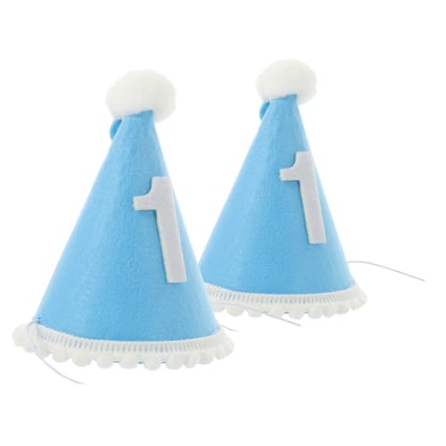 Garneck 2 Stück Baby-geburtstagsmütze, Geburtstagsparty-kopfbedeckung, 1. Geburtstagsfeiern, Kappe, Kegelhut, Foto-requisiten, Krone Für Den Ersten Geburtstag, Kinder- Und Garneck 2 Stück Baby-geburtstagsmütze, Geburtstagsparty-kopfbedeckung, 1. Geburtstagsfeiern, Kappe, Kegelhut, Foto-requisiten, Krone Für Den Ersten Geburtstag, Kinder- Und von Garneck