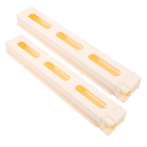 Garneck 2 Stück Domino- Lustige Domino-Zug-Clips Spiel-Domino-Zug-Clips Inhaber doppelt hochstihl Aufbewahrungsbox für Zubehör Domino-Block-Pull-Clip Dominosteine ​​ Plastik von Garneck
