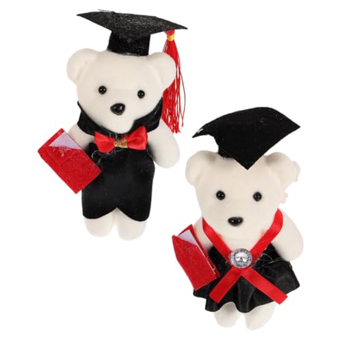 Garneck 2 Stück Dr. Bärenpuppe Abschlussbär Puppen Abschluss Ausgestopfter Bär Plüschtiere Stofftiere Bär Der Abschlusssaison Abschlussspielzeug Plüsch-abschlussbär- Schwarz Vlies Garneck 2 Stück Dr. Bärenpuppe Abschlussbär Puppen Abschluss Ausgestopfter Bär Plüschtiere Stofftiere Bär Der Abschlusssaison Abschlussspielzeug Plüsch-abschlussbär- Schwarz Vlies von Garneck