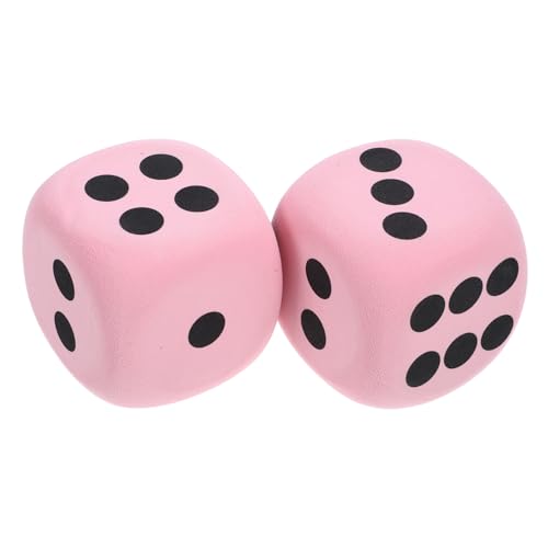 Garneck 2 Stück Großes Würfelspielzeug Riesige Würfel Würfelspiele Große Schaumstoffwürfel Würfelwürfel Aus Schaumstoff Pädagogisches Spielzeugspiel Große Würfel Tischspielwürfel Rosa Garneck 2 Stück Großes Würfelspielzeug Riesige Würfel Würfelspiele Große Schaumstoffwürfel Würfelwürfel Aus Schaumstoff Pädagogisches Spielzeugspiel Große Würfel Tischspielwürfel Rosa von Garneck