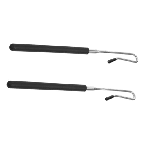 Garneck 2 Stück Handpuppen-Joystick Puppenmanipulationsstangen Handstangen Zur Manipulation Von Puppen Kontrolle Über Den Arm Der Marionette Handsteuerstange Der Marionette Plastik Black von Garneck