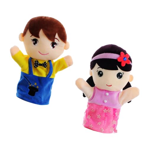 Garneck 2 Stück Interaktive Handpuppen für Puppenfamilie aus Hochwertigem Plüsch für Geschichtenerzählen und Rollenspiel Vorschule Kindergarten und Eltern Aktivitäten Garneck 2 Stück Interaktive Handpuppen für Puppenfamilie aus Hochwertigem Plüsch für Geschichtenerzählen und Rollenspiel Vorschule Kindergarten und Eltern Aktivitäten von Garneck