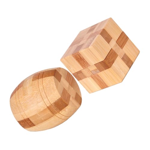Garneck 2 Stück Iq-montageball Ming-sperre Bildungsspielzeug Luban-Schloss Kinderzubehör Garneck 2 Stück Iq-montageball Ming-sperre Bildungsspielzeug Luban-Schloss Kinderzubehör von Garneck