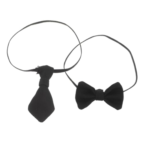 Garneck 2 Stück Krawatten für Puppenkostüme DIY Zubehör für Puppenhäuser Geschenkideen für Sammler und Kreative Bastelprojekte Schwarz Garneck 2 Stück Krawatten für Puppenkostüme DIY Zubehör für Puppenhäuser Geschenkideen für Sammler und Kreative Bastelprojekte Schwarz von Garneck