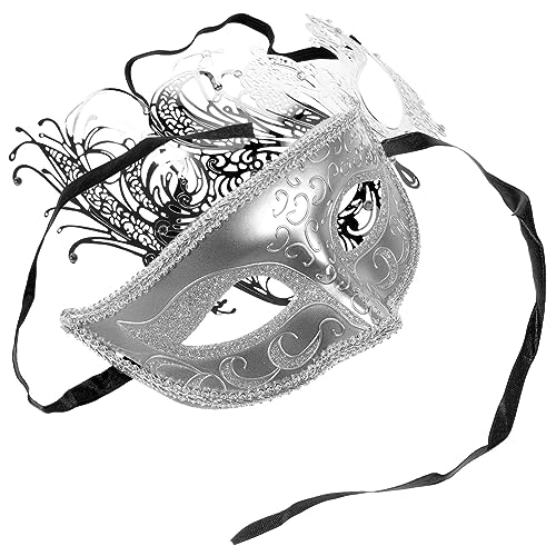 Garneck 2 Stück Metall Maske mit Strass für Karneval Maskerade und Cosplay Augenmaske für Halloween und Partys Garneck 2 Stück Metall Maske mit Strass für Karneval Maskerade und Cosplay Augenmaske für Halloween und Partys von Garneck