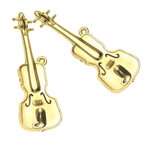 Garneck 2 Stück Mini-Geige Minature Dinge Emaille-gitarrenanhänger Winzige Gitarre Anfänger Violine Geigenschmuck Für Den Weihnachtsbaum Kleine Geige Geigenverzierung Golden Plastik Garneck 2 Stück Mini-Geige Minature Dinge Emaille-gitarrenanhänger Winzige Gitarre Anfänger Violine Geigenschmuck Für Den Weihnachtsbaum Kleine Geige Geigenverzierung Golden Plastik von Garneck