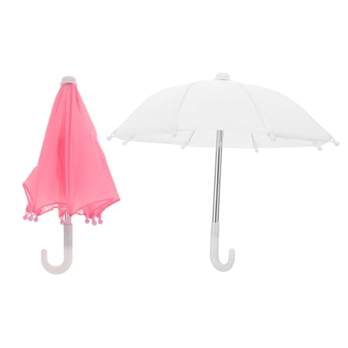 Garneck 2 Stück Mini Regenschirm für Puppenhaus Teiliges Realistische Puppenzubehör Dekoration für Kreative Spielwelten Perfektes Accessoire für Sommer Szenen Garneck 2 Stück Mini Regenschirm für Puppenhaus Teiliges Realistische Puppenzubehör Dekoration für Kreative Spielwelten Perfektes Accessoire für Sommer Szenen von Garneck
