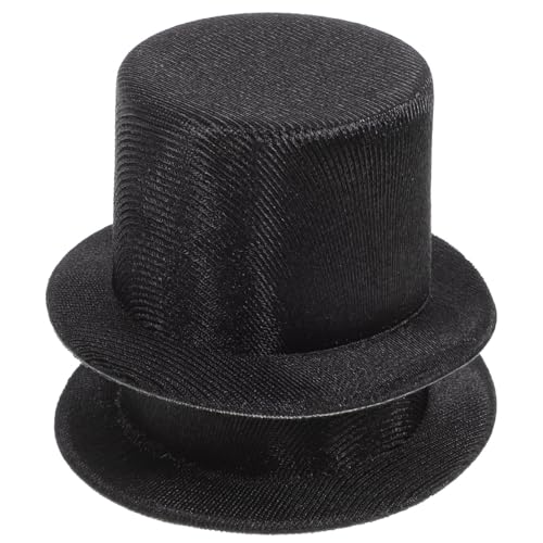 Garneck 2 Stück Mini Zylinder Hüte Für Puppen – Schwarze Deko-Hüte Für - Schneemann Bastelprojekte Und Kreative DIY Ideen Ideal Für Weihnachtsfeiern Und Festlichkeiten Garneck 2 Stück Mini Zylinder Hüte Für Puppen – Schwarze Deko-Hüte Für - Schneemann Bastelprojekte Und Kreative DIY Ideen Ideal Für Weihnachtsfeiern Und Festlichkeiten von Garneck