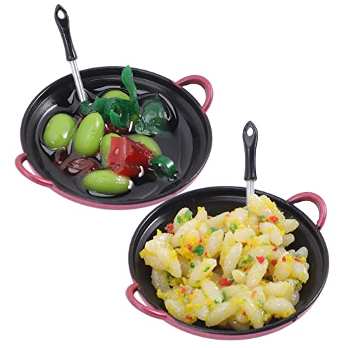 Garneck 2 Stück Modell Mit Gebratenem Reis Und Gemüse Puppenhaus Mini-küchenzubehör Miniatur-Dinge Stellen Sie Sich Vor, Sie EIN Essensmodell Essen Vorgeben PVC Garneck 2 Stück Modell Mit Gebratenem Reis Und Gemüse Puppenhaus Mini-küchenzubehör Miniatur-Dinge Stellen Sie Sich Vor, Sie EIN Essensmodell Essen Vorgeben PVC von Garneck