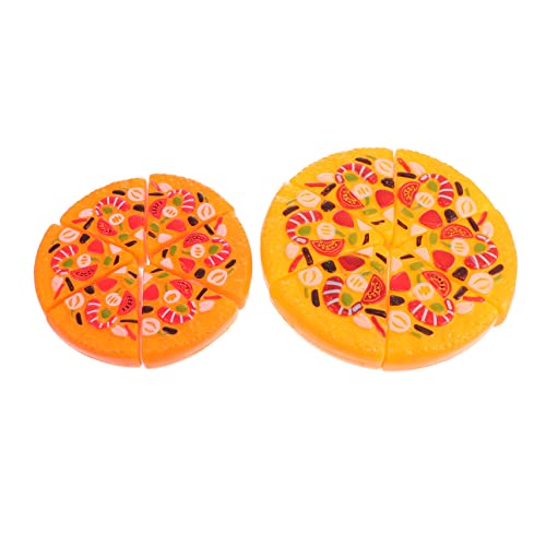 Garneck 2 Stück Pizza Schnitt Vorgeben Für Simulations-Pizza- Küchenspielzeug Plastik Orange Garneck 2 Stück Pizza Schnitt Vorgeben Für Simulations-Pizza- Küchenspielzeug Plastik Orange von Garneck