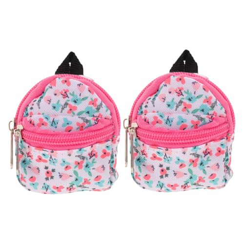 Garneck 2 Stück Puppenrucksack Süße Schultaschen Für Puppen Puppen-anziehtasche Puppen-Accessoire-Ornament Mini Doll Bag Mini-Puppen-Schulrucksack Kleine Puppentasche Polyester Garneck 2 Stück Puppenrucksack Süße Schultaschen Für Puppen Puppen-anziehtasche Puppen-Accessoire-Ornament Mini Doll Bag Mini-Puppen-Schulrucksack Kleine Puppentasche Polyester von Garneck