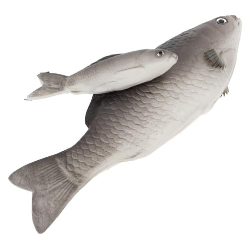 Garneck 2 Stück Realistische Fischfiguren aus PU für Aquarien Künstliche Dekoration für und Lernzwecke als Modell für Verständnis von Meereslebewesen von Garneck