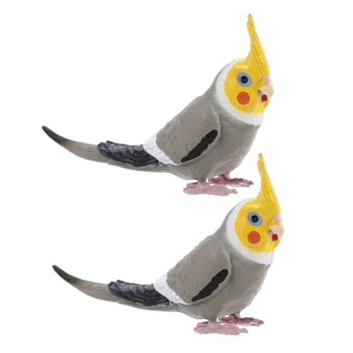Garneck 2 Stück Realistische Papageienfiguren: Kleine Vogeltiere Figuren Modell Spielzeug Feengarten Zubehör Terrarium Basteln Gartenzubehör Garneck 2 Stück Realistische Papageienfiguren: Kleine Vogeltiere Figuren Modell Spielzeug Feengarten Zubehör Terrarium Basteln Gartenzubehör von Garneck