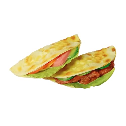 Garneck 2 Stück Realistisches Pfannkuchenmodell Künstliches Burrito Simulation Lebensmittel für Restaurant Küchen Dekoration Requisiten Lebensnahe Fake Foods Varianten Gemüse Steak Garneck 2 Stück Realistisches Pfannkuchenmodell Künstliches Burrito Simulation Lebensmittel für Restaurant Küchen Dekoration Requisiten Lebensnahe Fake Foods Varianten Gemüse Steak von Garneck