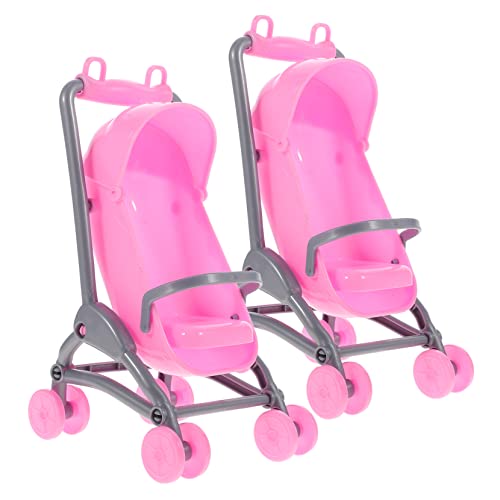 Garneck 2 Stück Simulierter Kinderwagen Mini- Für Babyspielzeug Puppenwagen Für Babys Kinderwagen Miniatur-Kinderwagen Babybett Babypuppe Rosa Garneck 2 Stück Simulierter Kinderwagen Mini- Für Babyspielzeug Puppenwagen Für Babys Kinderwagen Miniatur-Kinderwagen Babybett Babypuppe Rosa von Garneck