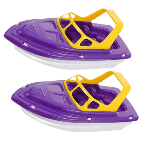 Garneck 2 Stück Spielzeugset für den Strand Spielzeugboote zum im Wasser Bootsspielzeug für Yachtspielzeug Schwimmendes für die Babybadewanne Plastik Violett Garneck 2 Stück Spielzeugset für den Strand Spielzeugboote zum im Wasser Bootsspielzeug für Yachtspielzeug Schwimmendes für die Babybadewanne Plastik Violett von Garneck