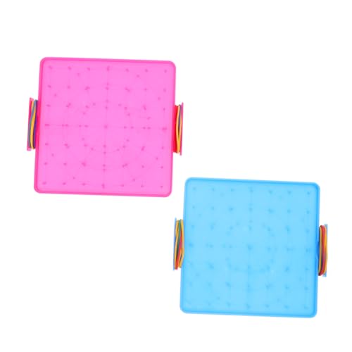 Garneck 2 Stück Studenten-pinnwand Geoboards Für Geobretter Für Lehre Doppelseitiges Geoboard Klein Geotafeln Ausbildung Bunt Mathematisch Doppelt Planke Sensorisch Plastik Garneck 2 Stück Studenten-pinnwand Geoboards Für Geobretter Für Lehre Doppelseitiges Geoboard Klein Geotafeln Ausbildung Bunt Mathematisch Doppelt Planke Sensorisch Plastik von Garneck