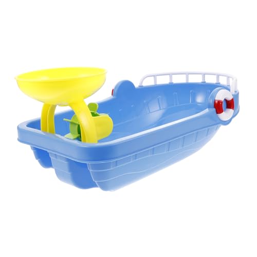 Garneck 2 Stück Teiliges Bade und Strandspielzeug Boot Bunte Schwimmende Spielboote für Pool Sandkasten und Badewanne Langlebige Wasserspielzeuge für Vielseitig Einsetzbar für von Garneck