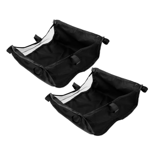 Garneck 2 Stück Trolley-Aufbewahrungstasche Universeller Kinderwagenorganisator Bodentasche des Kinderwagens Kinderwagenspeicherabteil Unterer Korb Für Kinderwagen Oxford-Stoff Black Garneck 2 Stück Trolley-Aufbewahrungstasche Universeller Kinderwagenorganisator Bodentasche des Kinderwagens Kinderwagenspeicherabteil Unterer Korb Für Kinderwagen Oxford-Stoff Black von Garneck