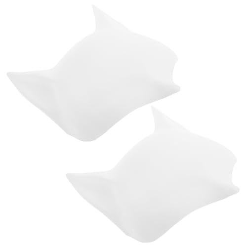 Garneck 2 Stück Weiße Kunststoff Fuchsmaske Unbemalt für DIY Blank Maske für Malen Tiermasken für Halloween Cosplay Maskenball und Partys Kreative Bastelmasken Garneck 2 Stück Weiße Kunststoff Fuchsmaske Unbemalt für DIY Blank Maske für Malen Tiermasken für Halloween Cosplay Maskenball und Partys Kreative Bastelmasken von Garneck