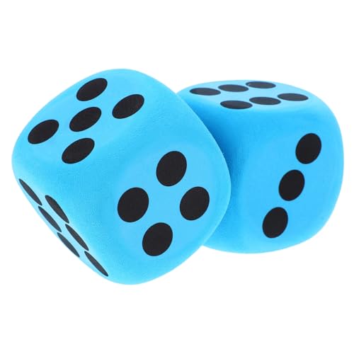 Garneck 2 Stück Große Würfel Aus Schaumstoff Jumbo-bastelspiele Für Kinder Schaumstoffwürfel-Set Mit Eva-Material Für Partyspielzeug von Garneck