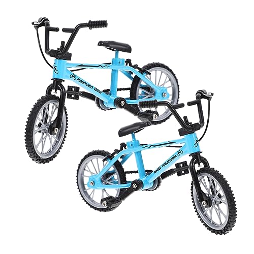 Garneck 2 Stück Zubehör für Puppenhäuser Mini -Fahrräder Miniatur ich Mini-Fahrrad- Puppenhaus winzig Figur Mini -Fahrrad Mini-, kleines Fahrrad Legierung Blue Garneck 2 Stück Zubehör für Puppenhäuser Mini -Fahrräder Miniatur ich Mini-Fahrrad- Puppenhaus winzig Figur Mini -Fahrrad Mini-, kleines Fahrrad Legierung Blue von Garneck
