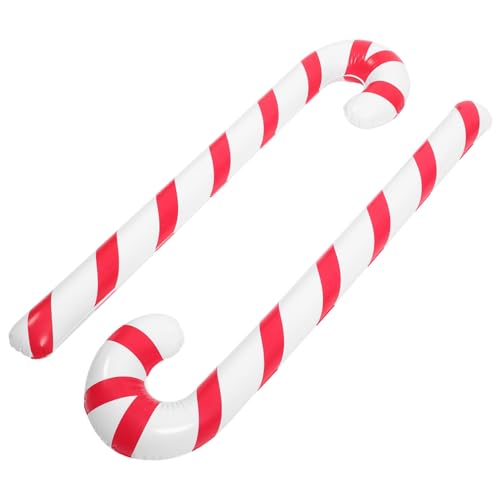 Garneck 2 Stück aufblasbare Krücken Ballons aus Zuckerstangen weihnachtsballons dekorationen Stöcke Weihnachts-Hüpfburgen Weihnachts-Hängestock Weihnachtskrückenballons Rohrfolienballons Garneck 2 Stück aufblasbare Krücken Ballons aus Zuckerstangen weihnachtsballons dekorationen Stöcke Weihnachts-Hüpfburgen Weihnachts-Hängestock Weihnachtskrückenballons Rohrfolienballons von Garneck