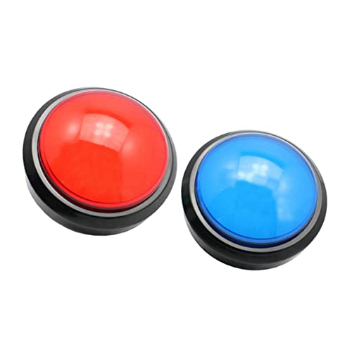 Garneck 2 Stück digitaler Responder Tasten Batterielicht elektronischer Summer Spielgeräusch-Taste led-Light Toys Antwortbuzzer spielwaren Große Knöpfe Spiel Antwort Summer Garneck 2 Stück digitaler Responder Tasten Batterielicht elektronischer Summer Spielgeräusch-Taste led-Light Toys Antwortbuzzer spielwaren Große Knöpfe Spiel Antwort Summer von Garneck