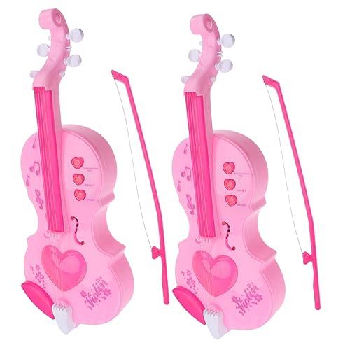 Garneck Musikspielzeug Für Kinder Violinenspielzeug Für Anfänger Pädagogisches Violineninstrument Spielzeug Zufällige Farbe von Garneck