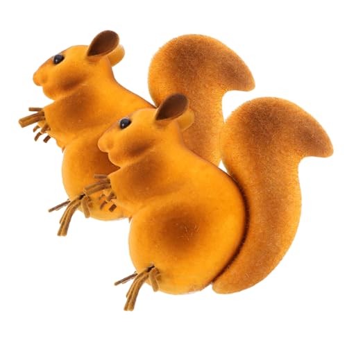 Garneck 2 Stück kleines Eichhörnchen-Modell Miniatur-Eichhörnchen Eichhörnchen Figur Simulation Eichhörnchenfigur Mini-Eichhörnchen falsches Eichhörnchen Schaum Garneck 2 Stück kleines Eichhörnchen-Modell Miniatur-Eichhörnchen Eichhörnchen Figur Simulation Eichhörnchenfigur Mini-Eichhörnchen falsches Eichhörnchen Schaum von Garneck